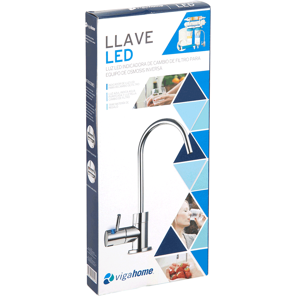 Llave LED para Osmosis Inversa