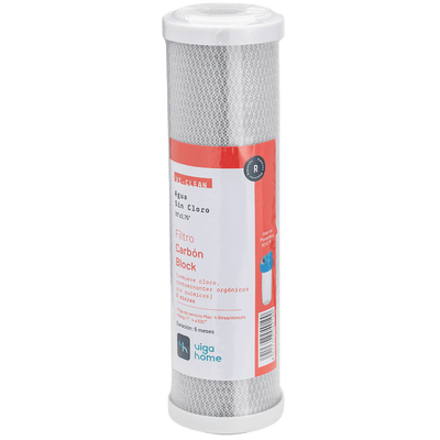 Filtro Carbón Block 10"x2,75" - Elimina cloro