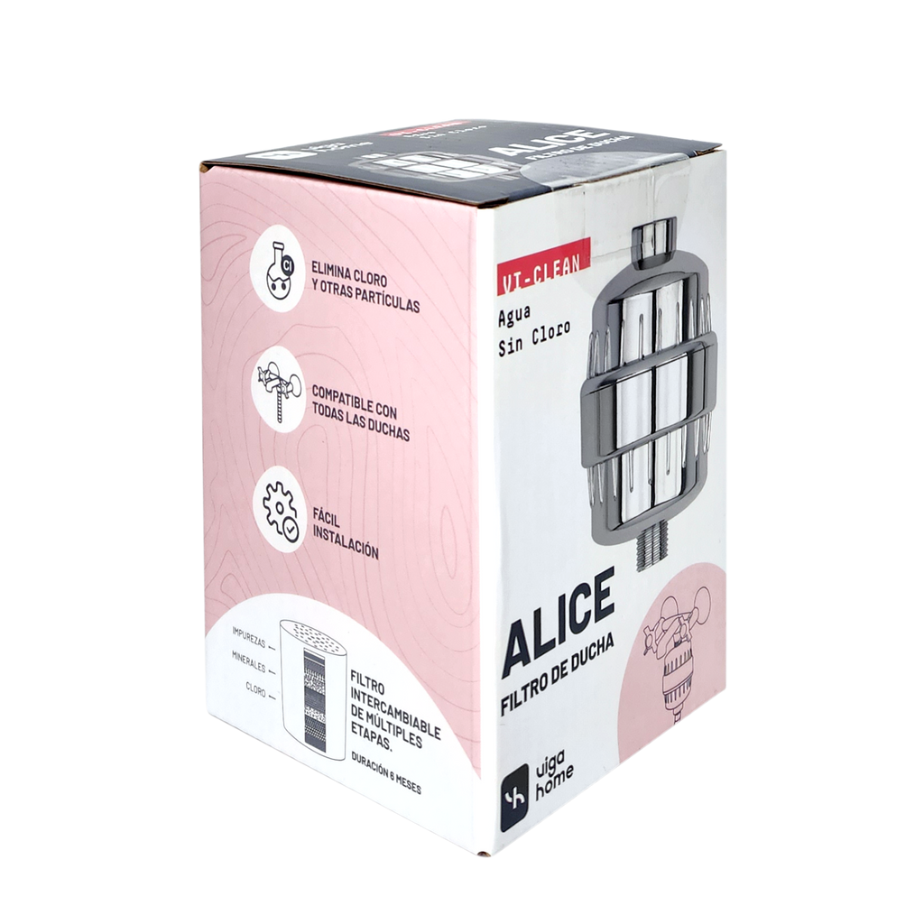 Filtro de ducha Alice - 10 etapas de filtración