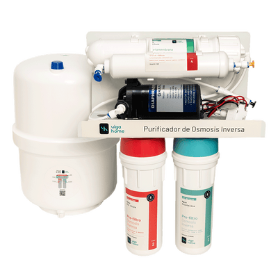 Purificador de agua por Osmosis Inversa con bomba más instalación gratis en Lima