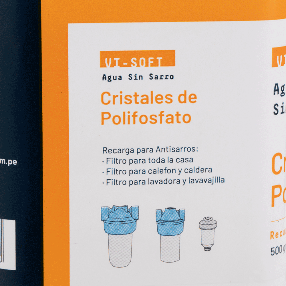 Suscripción Pack de 2 Cristales de polifosfato - para filtros antisarro