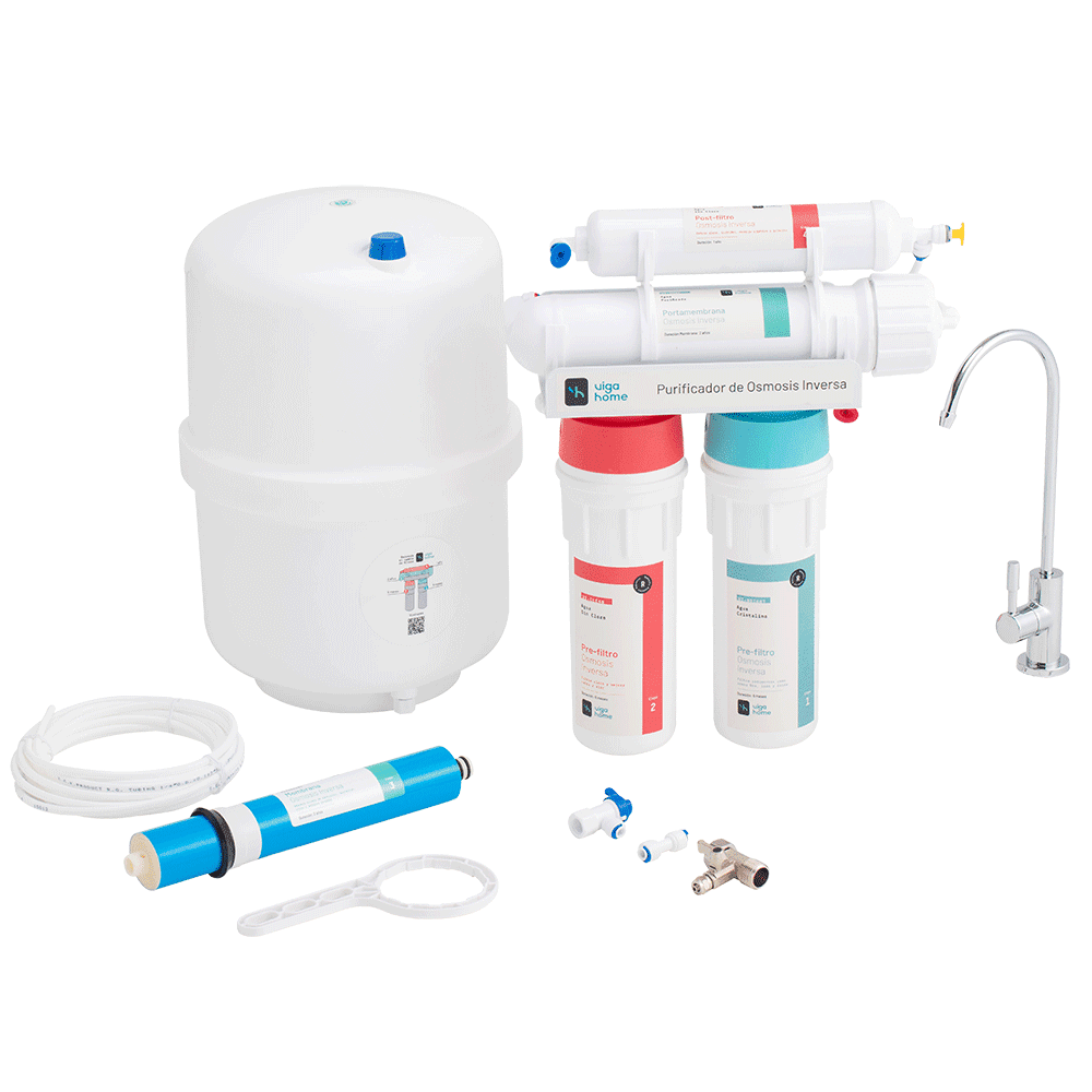 Purificador de agua por Osmosis Inversa sin Instalación