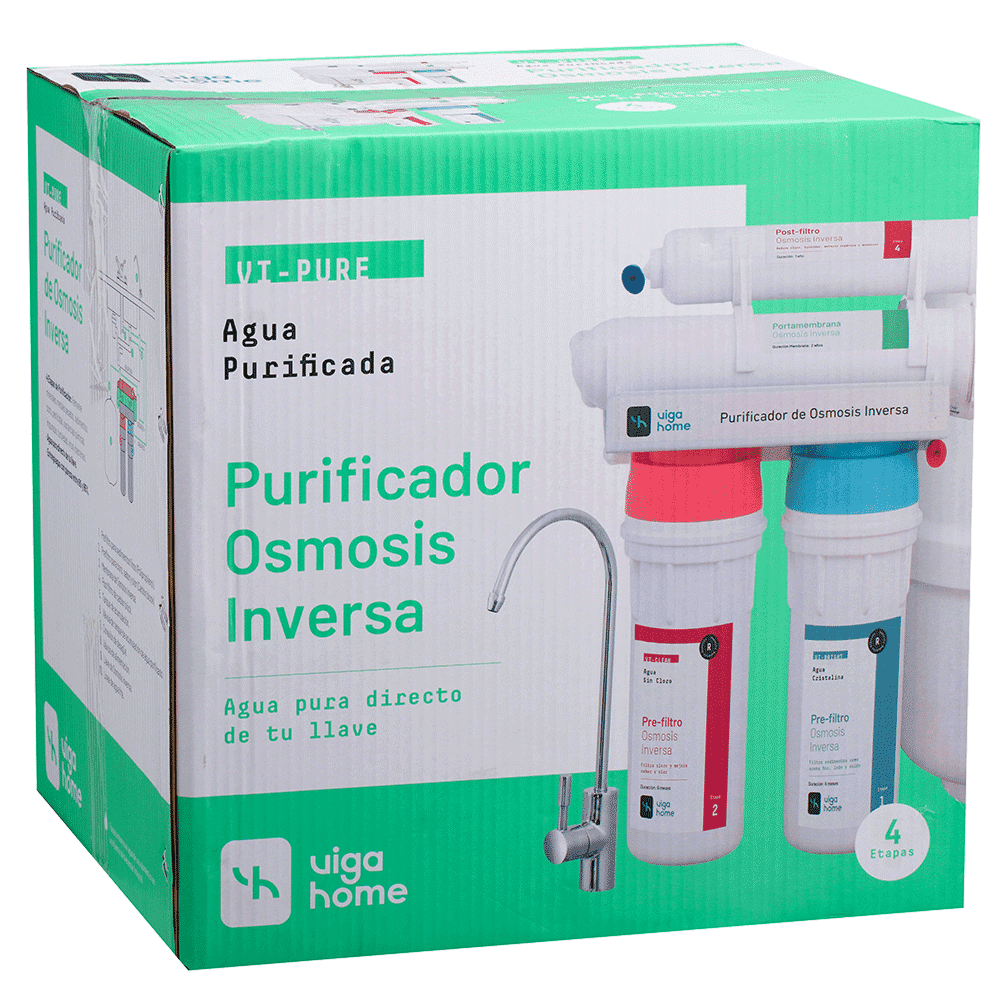 Purificador de agua por Osmosis Inversa sin Instalación
